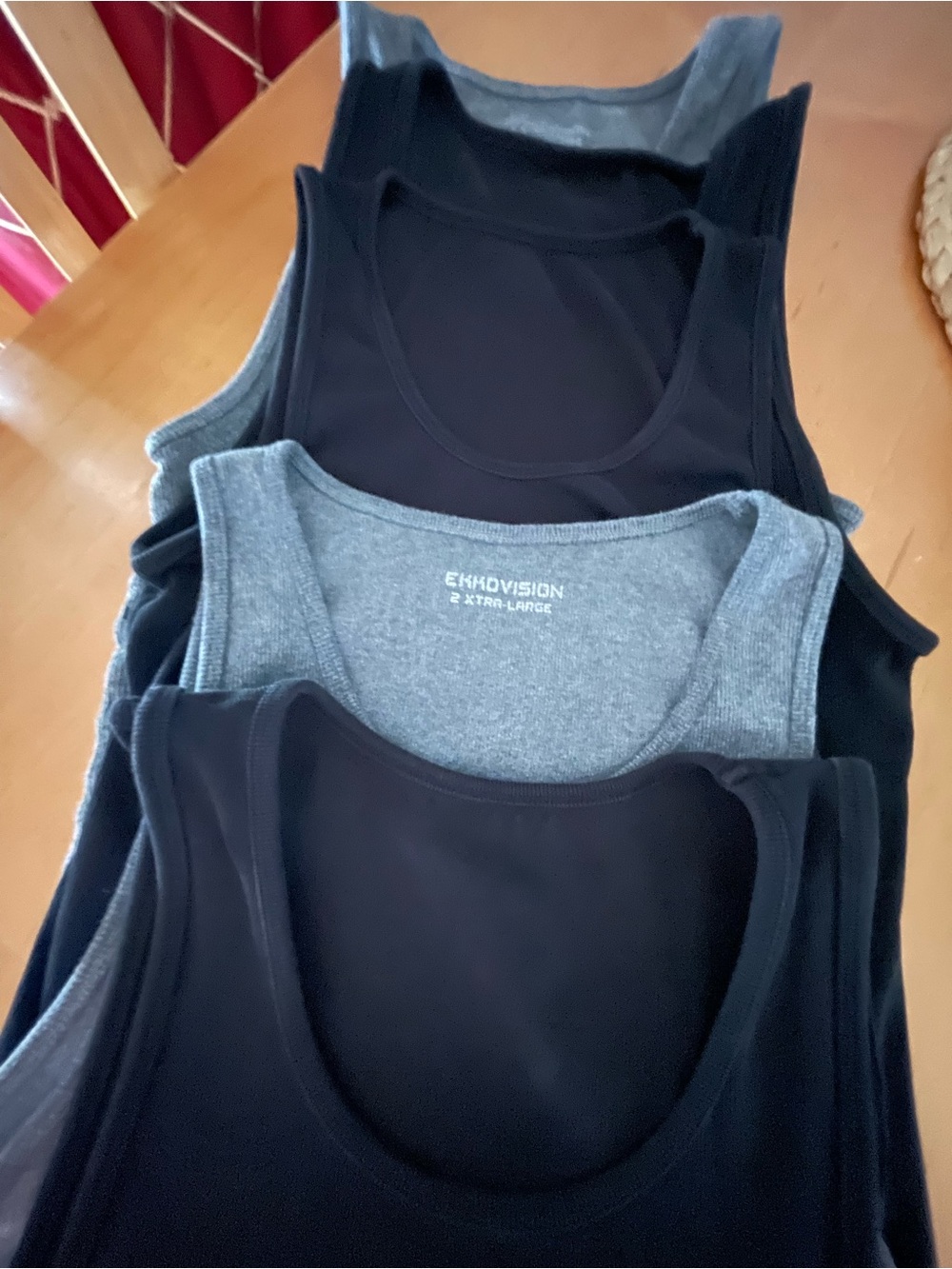 Men’s Black & Gray Tank Tops - Pack